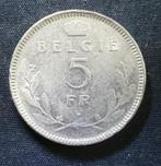 5 frank VL 1936, pos. A - Leopold III, Postzegels en Munten, Munten | België, Verzenden, Losse munt