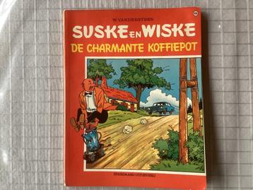 Strip Suske en Wiske eerste druk de charmante koffiepot, Boeken, Ophalen of Verzenden, Gelezen