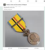 RECHERCHÉ : Médaille du service autochtone avec couronne, Enlèvement ou Envoi
