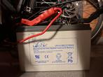Te koop: Leoch 12V 100Ah AGM‑batterij, Ophalen, Gebruikt