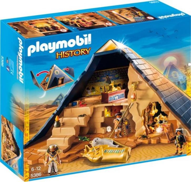 Playmobil 5386 - pyramide nieuw, in ongeopende doos, Kinderen en Baby's, Speelgoed | Playmobil, Nieuw, Complete set, Ophalen of Verzenden