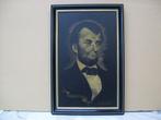 Abraham Lincoln President America - Kader - Vintage - Retro, Ophalen of Verzenden