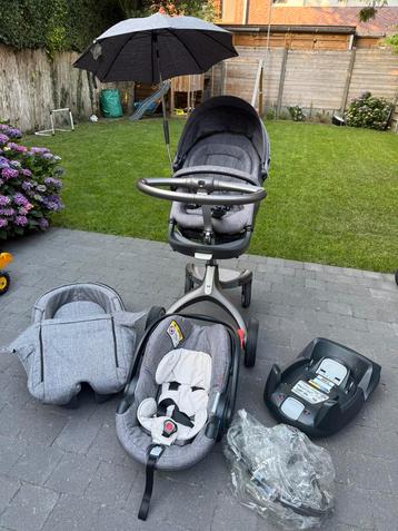 Babywagen Stokke Explorer Maxicosi isofix bassinet beschikbaar voor biedingen