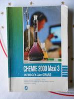 Chimie 2000 Maxi 3 cahier d'information 3e année 1993, Utilisé, Enlèvement ou Envoi