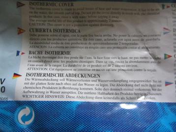 bâche à bulle isotherme ronde beschikbaar voor biedingen