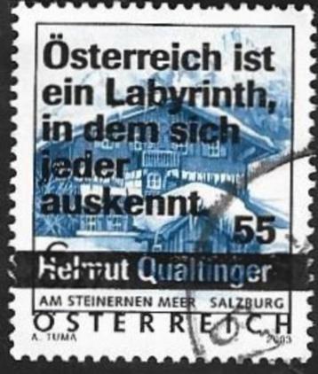 1 Postzegel Oostenrijk 2005 Vakantieland beschikbaar voor biedingen