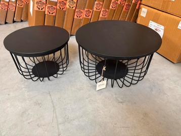 Nieuwe set salontafels maden HSM collectie beschikbaar voor biedingen