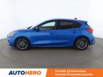 Ford Focus 1.0 EcoBoost Mild-Hybrid ST-Line (bj 2021), Auto's, Stof, Gebruikt, Blauw, 5 deurs