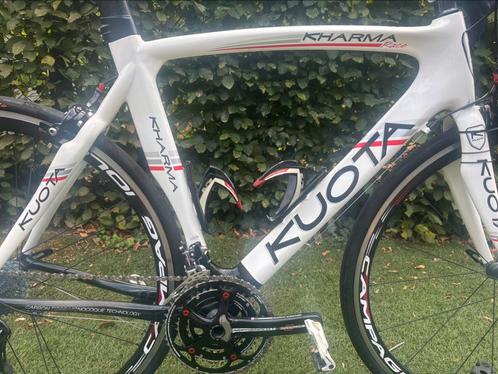 Zeer mooi Italiaanse Kuota Kharma Carbon, Fietsen en Brommers, Fietsen | Racefietsen, Carbon, Ophalen