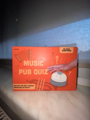 MUSIC PUB QUIZ (NEDERLANDS) beschikbaar voor biedingen