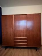 Vintage kleerkast - Alfred Hendrickx, Huis en Inrichting, Kasten | Kleerkasten, Ophalen, Gebruikt, Eikenhout, Vintage sixties
