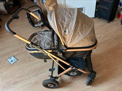 Buggy 3 in 1 inclusief autostoel en extra accessoires, Kinderen en Baby's, Kinderwagens en Combinaties, Zo goed als nieuw, Kinderwagen