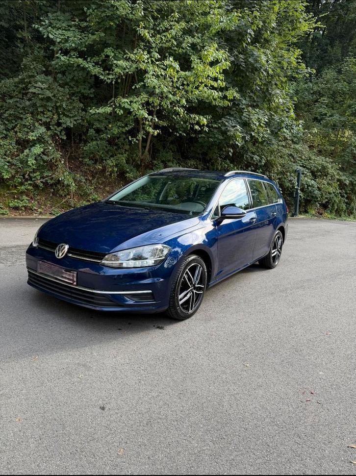 Volkswagen Golf 7 Variant 1.6 TDI 2020 Metallic Blauw, Auto's, Volkswagen, Particulier, Golf, Achteruitrijcamera, Adaptive Cruise Control