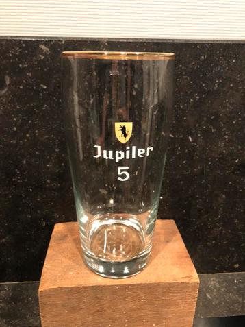 ancien verre JUPILER 0,5 litre, Enlèvement ou Envoi, Utilisé, Verre ou Verres, Jupiler