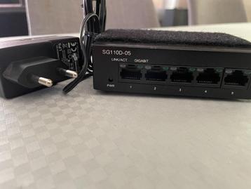 Kleine switch beschikbaar voor biedingen