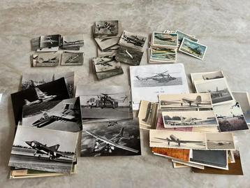 Grande collection d'estampes, de cartes postales, d'avions 