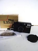 NIKON L35 AF-compactcamera — Nikon 2.8/35-lens, Audio, Tv en Foto, Fotocamera's Analoog, Ophalen of Verzenden, Compact, Nikon