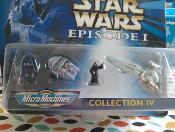 STAR WARS MICRO MACHINES ÉPISODE 1 COLLECTION 4 *NÉUF*, Enlèvement, Neuf, Statue ou Buste