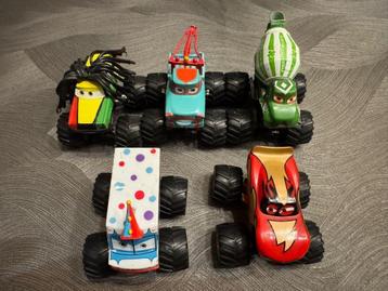 Cars Disney 5 monster truck’s  beschikbaar voor biedingen