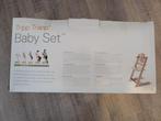 Stokke Tripp Trapp Baby Set + Extended Glider + Cushion, Ophalen, Gebruikt, Meegroeistoel