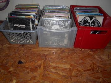 vinyl partij(punk, pop, rock, rock, hard, new wave,avantgard beschikbaar voor biedingen