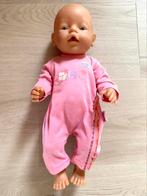 Baby Born pop met pyjama - 44 cm, Ophalen of Verzenden, Zo goed als nieuw, Babypop