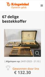 67 delige bestekset PRIJSDALING, Verzenden, Bestekset