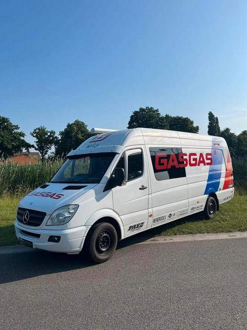 Mercedes Sprinter Campervan Motocross Airco Cruise Control, Auto's, Mercedes-Benz, Bedrijf, Te koop, Sprinter Combi, ABS, Adaptive Cruise Control