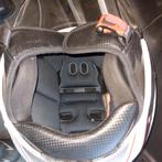 Goed als nieuw bromfiets helm medium, Ophalen, Zo goed als nieuw