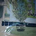 17 aquarellen van ginette javeaux(1915-2005), Antiek en Kunst, Ophalen of Verzenden