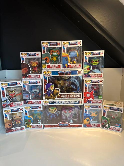 Lot Funko Pop’s van MOTU, Verzamelen, Poppetjes en Figuurtjes, Nieuw, Ophalen