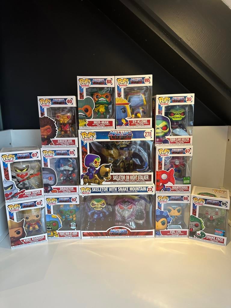Lot Funko Pop’s van MOTU, Collections, Jouets miniatures, Neuf, Enlèvement
