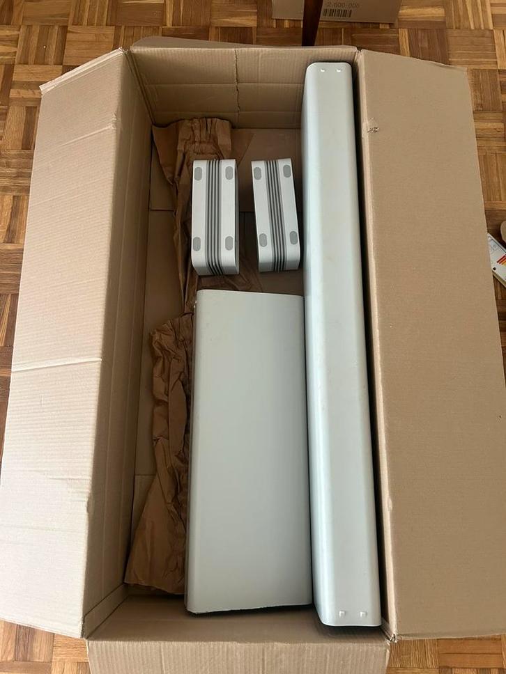 buizen voor kookplaat met dampkap - overschot, Doe-het-zelf en Bouw, Buizen en Afvoer, Nieuw, Rechte buis, PVC, Minder dan 2 meter