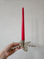 Sneeuwvlok kandelaar, Ophalen of Verzenden, Zo goed als nieuw, Metaal, Grijs