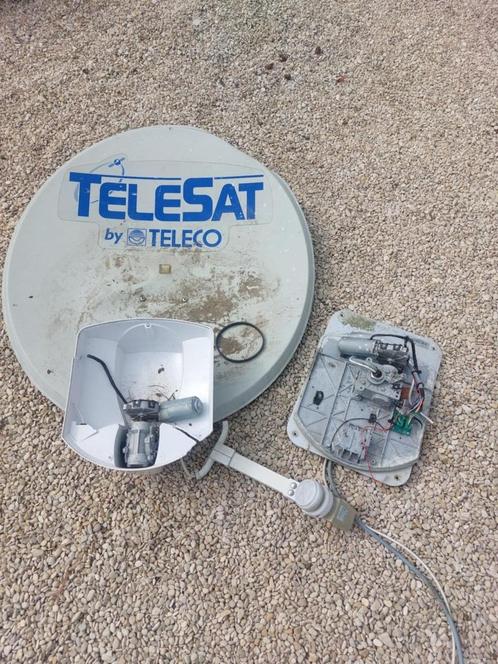 telesat automatische schotel, Caravans en Kamperen, Mobilhome-accessoires, Gebruikt, Ophalen