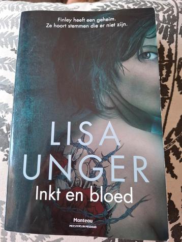 Lisa Unger thriller - Inkt en bloed € 5 beschikbaar voor biedingen