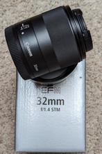 Canon EFM 32 f/1.4 STM-objectief, Audio, Tv en Foto, Foto | Lenzen en Objectieven, Ophalen of Verzenden, Zo goed als nieuw