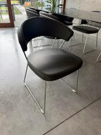 Stoelen Calligaris New York, Ophalen, Zwart, Zo goed als nieuw, Vijf, Zes of meer stoelen