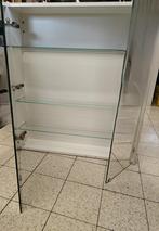 Badkamer spiegelkast + 2 hang kolomkasten, Ophalen, 50 tot 100 cm, Minder dan 25 cm, Minder dan 100 cm