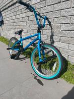 bmx, 20 inch, blauw, Fietsen en Brommers, Ophalen, Zo goed als nieuw, 20 tot 24 inch, Voetsteunen