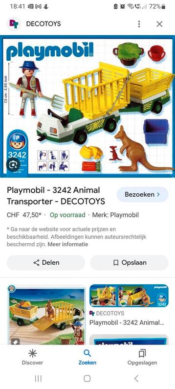 Playmobil safari verzorgingspost en dierentransport