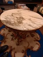 Salontafel met marmeren blad, Enlèvement