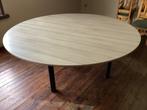 ronde tafel, Ophalen, Kunststof, Landelijk rustiek, 150 tot 200 cm