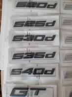 Bmw koffer logo zwart/zilver 520d 525d 530d 535d 540d GT, Auto-onderdelen, Achterklep, Nieuw, Ophalen of Verzenden, Achter