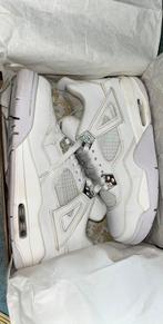 Jordan4 (white,metallic) maat 38 (origineel!!, Kleding | Heren, Schoenen, Ophalen, Wit, Nieuw, Sneakers