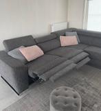 Canapé d’angle avec deux relaxes électriques, Enlèvement, Comme neuf, Tissus