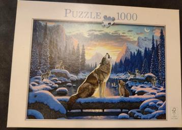 Puzzel 1000 stukjes beschikbaar voor biedingen