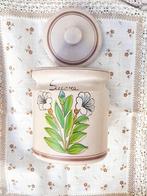 POT épice "sucre" vintage à fleur