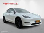 Tesla Model Y Long Range Dual Motor, Auto's, Tesla, Zwart, Wit, Leder, Elektrisch
