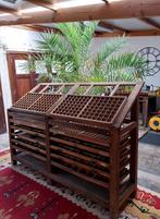 Mooie houten letterkast kralenkast zetbok drukkerij, Antiek en Kunst, Curiosa en Brocante, Ophalen